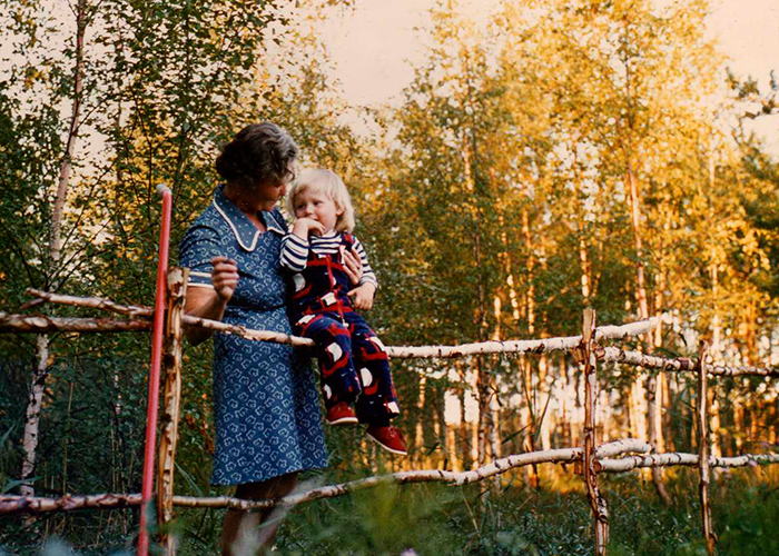 Sanna Larmola Me and my grandmother