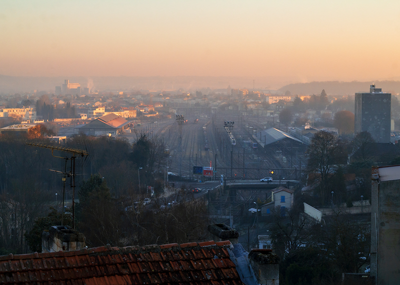 cityscape at Angouleme, France